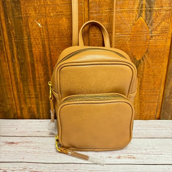 Urban Originals Handbags - URBAN ORIGINALS Voyage Mini Backpack - Tan